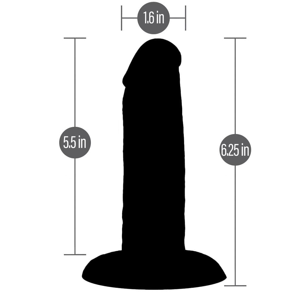 5.5" soreal posable dual density silicone dil dimensions