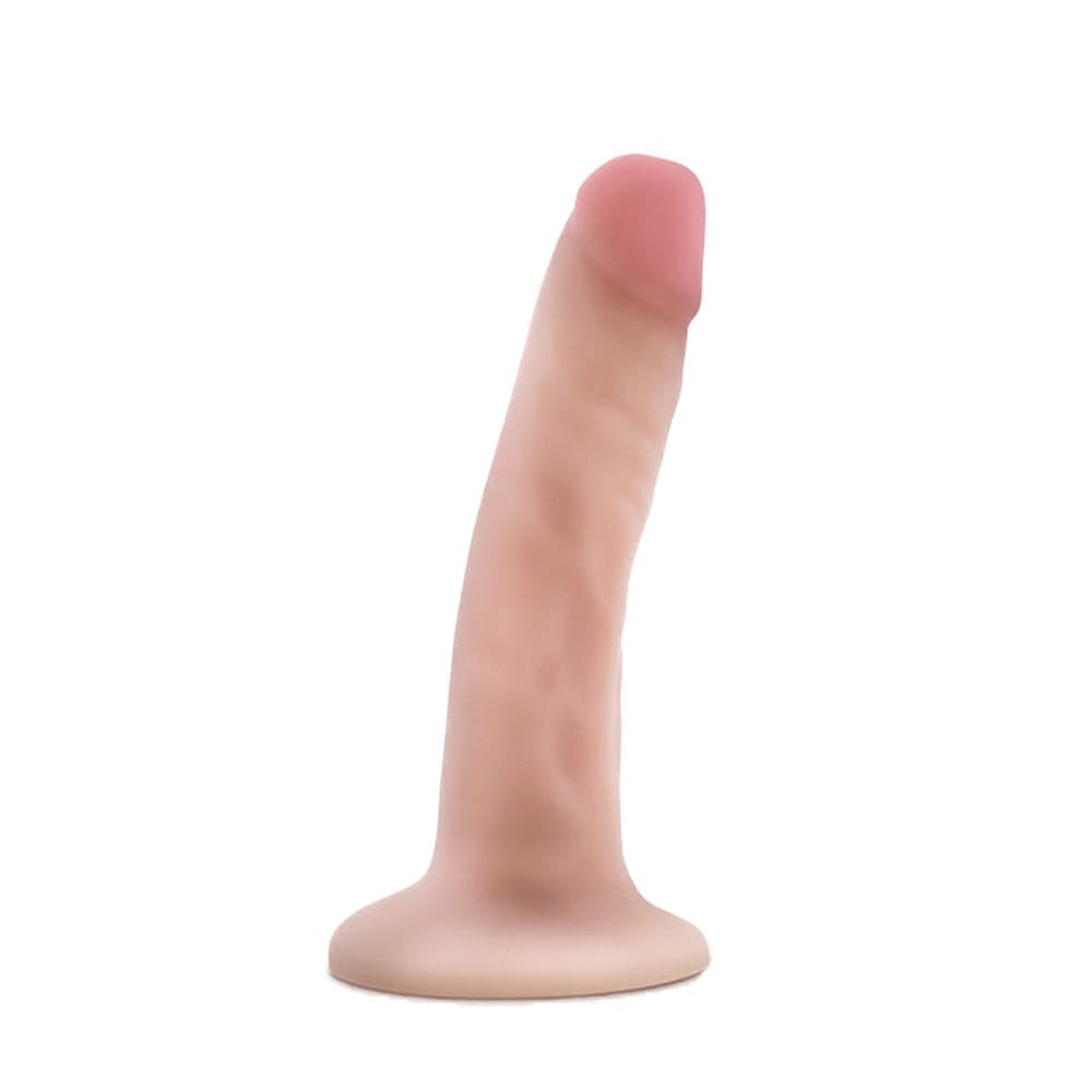5.5" Dr. Skin Silicone Dr. Lucas Dildo - Vanilla