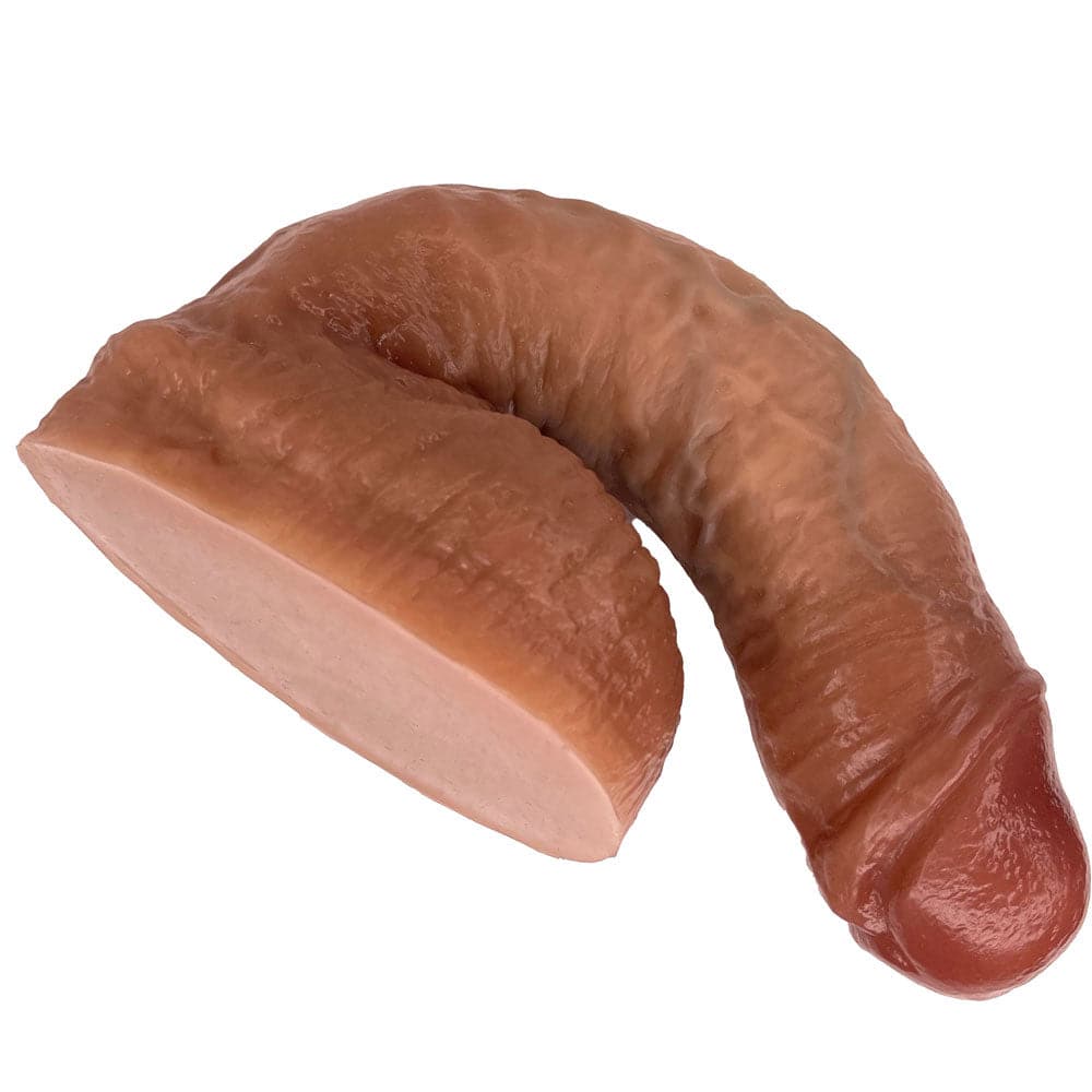 6" Bender Realistic Posable Dual Density Dildo - Caramel - RodeoH