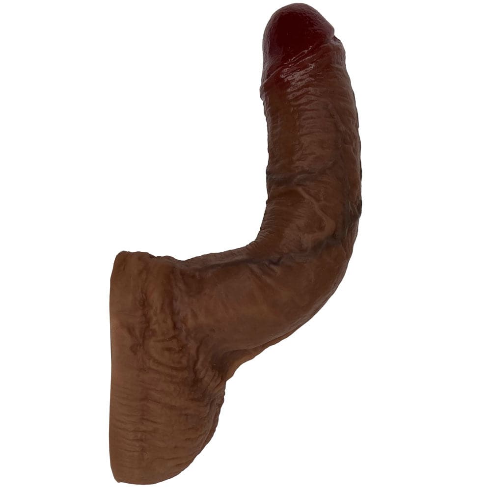 6" Bender Realistic Posable Dual Density Dildo - Chocolate - RodeoH