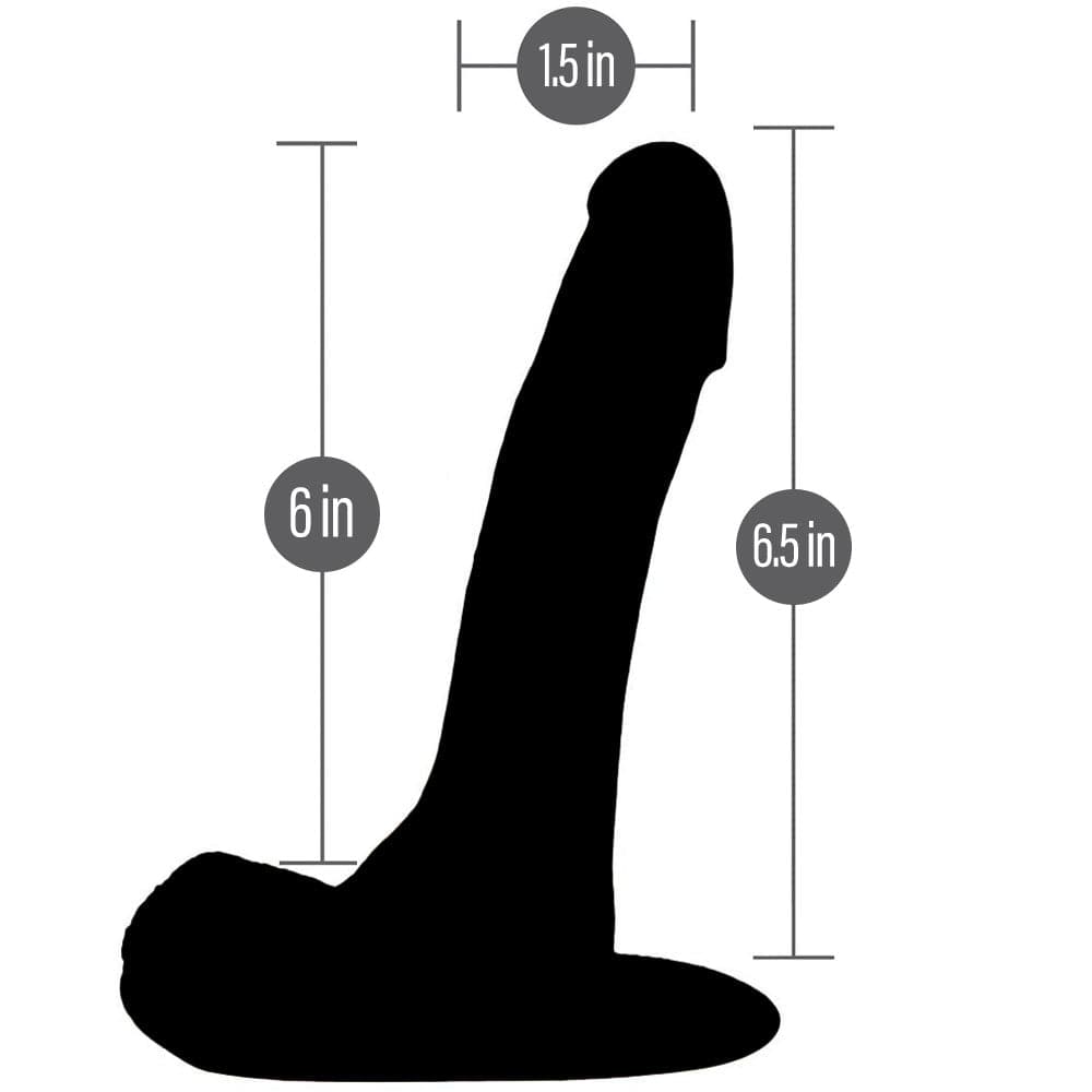 6.5" Hyper Realistic Silicone Dildo - RodeoH