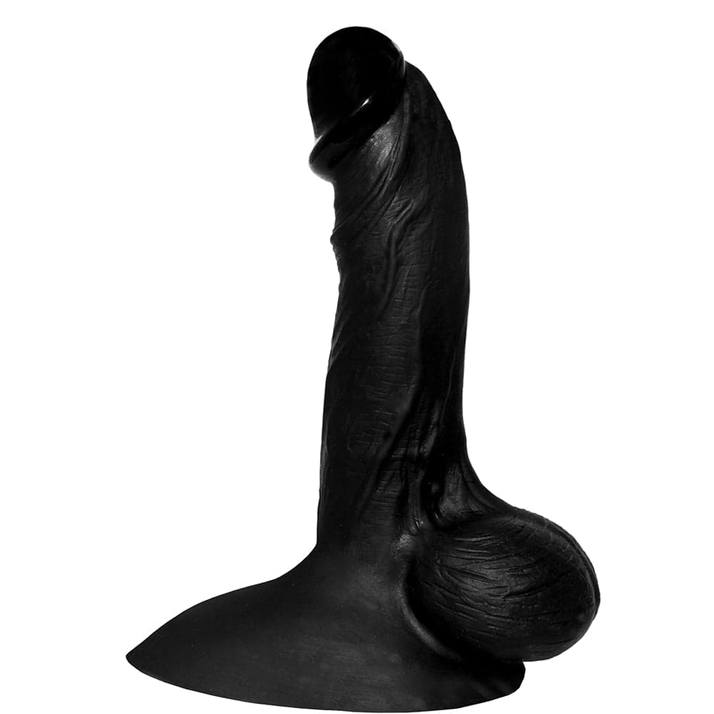 RodeoH Flex dual density silicone dildo with balls