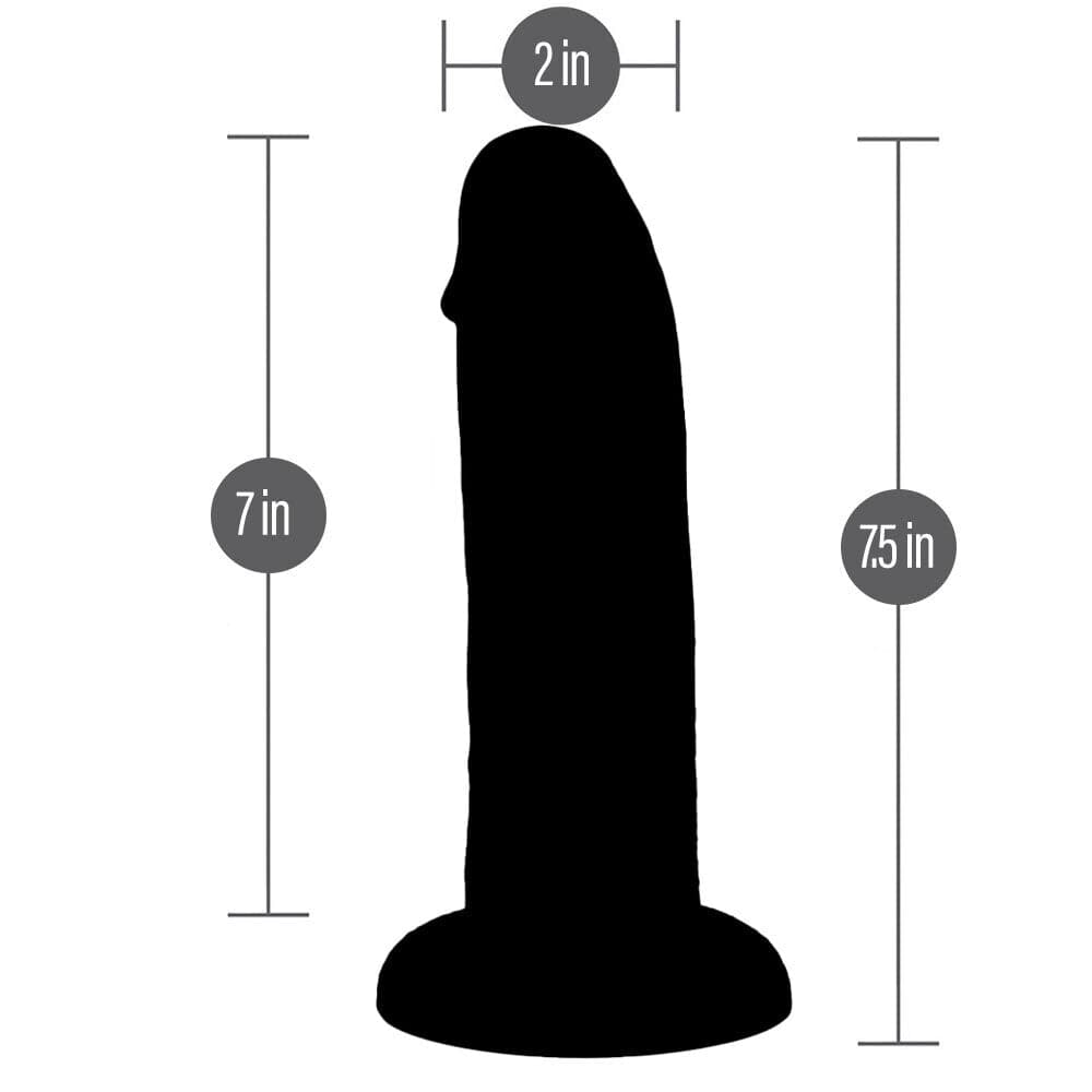 7" SoReal Posable Silicone Dual Density Dildo - RodeoH