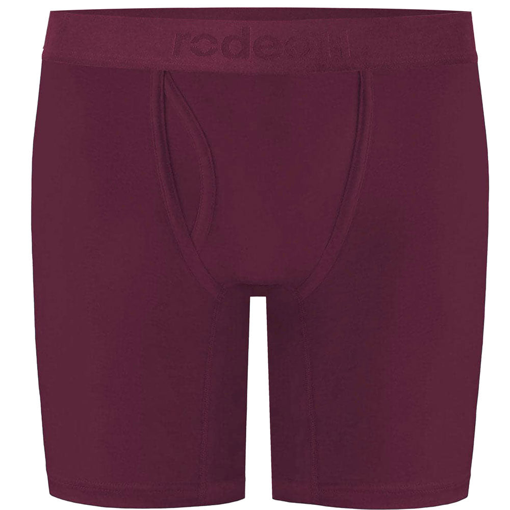 9" Top Loading Boxer Packer Underwear - Claret - RodeoH