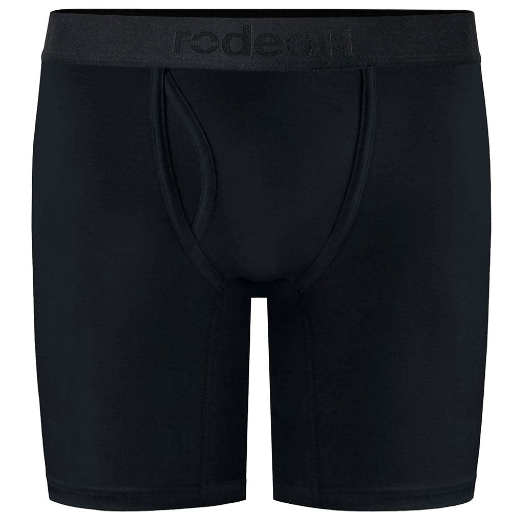 9" Top Loading Boxer Packer Underwear - Black - RodeoH