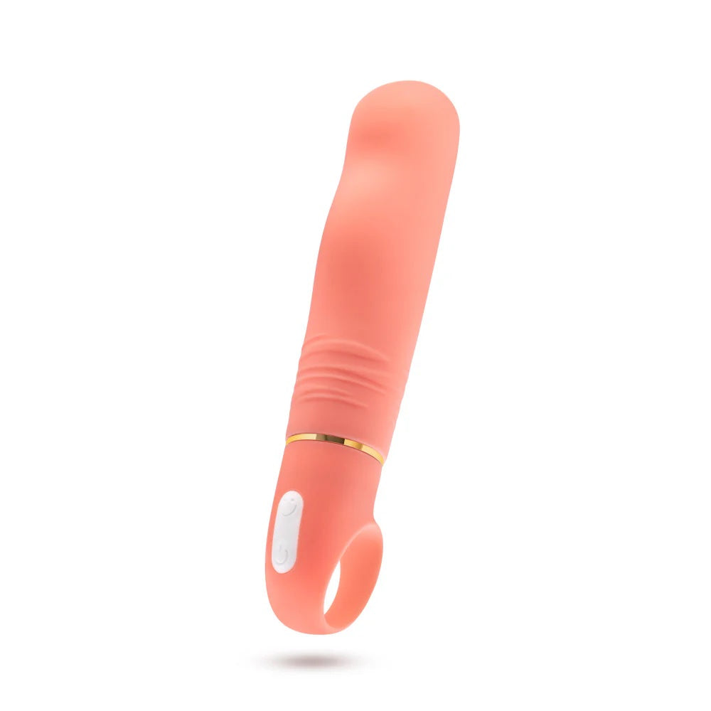 Smokin' AF G-Spot RumbleTech™ Vibrator - Coral