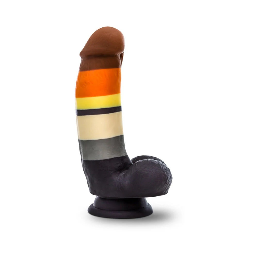 7" Bear Silicone Suction Base Dildo with Balls