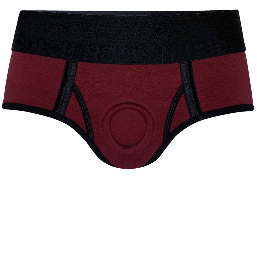 Brief+ Harness - Claret/Black - RodeoH