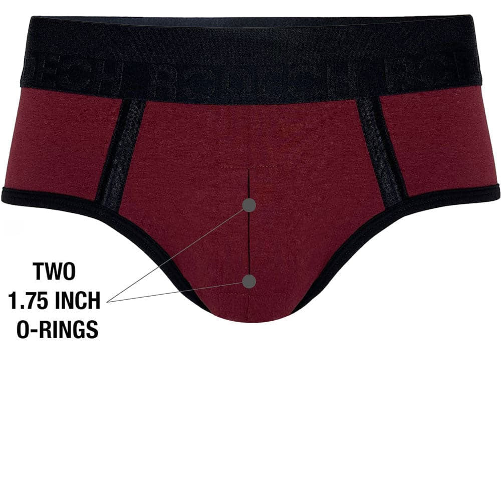 Duo Brief+ Harness - Claret/Black - RodeoH