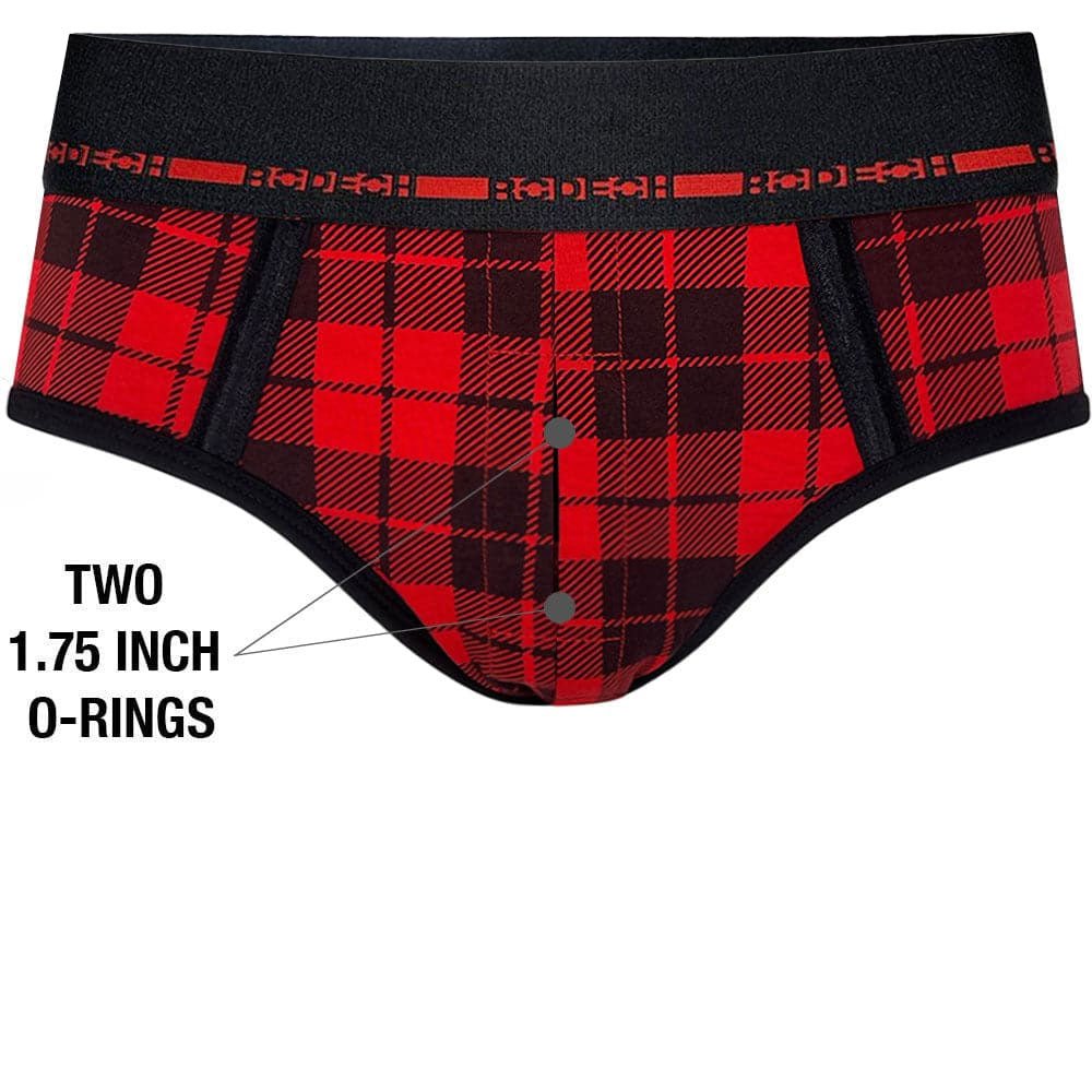 Duo Brief+ Harness - Red Plaid - RodeoH