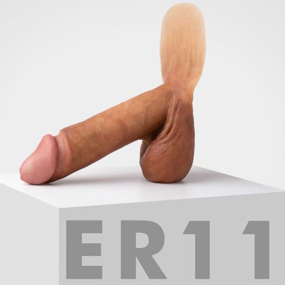 Erect 11 Custom Painted Dildo - RodeoH