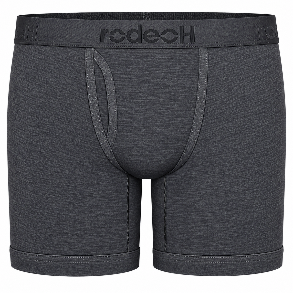 RodeoH Shift 6 inch Boxer in Gray, front view