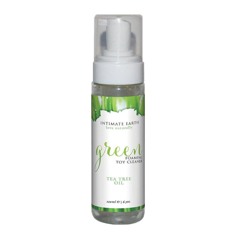 Intimate Earth Green Foaming Toy Cleaner 6.3 oz - RodeoH