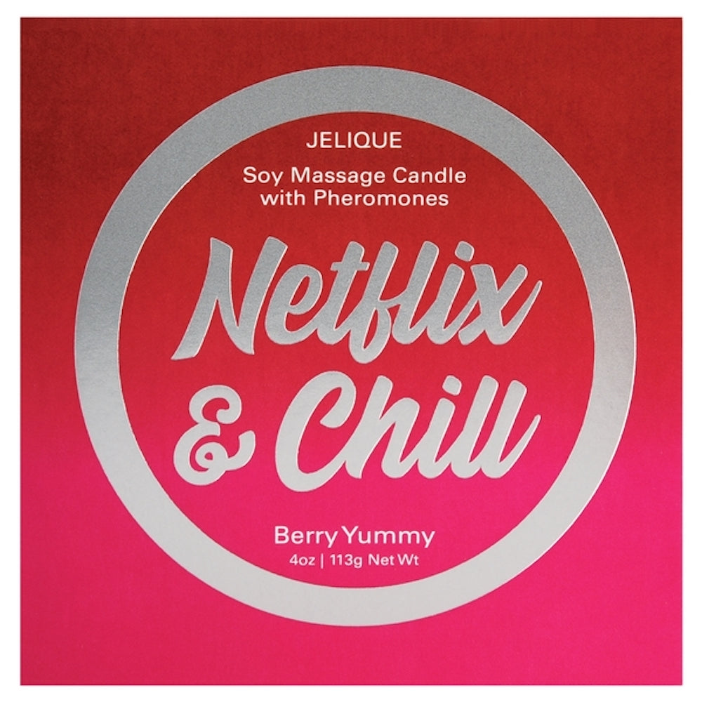 jelique netflix and chill massage candle
