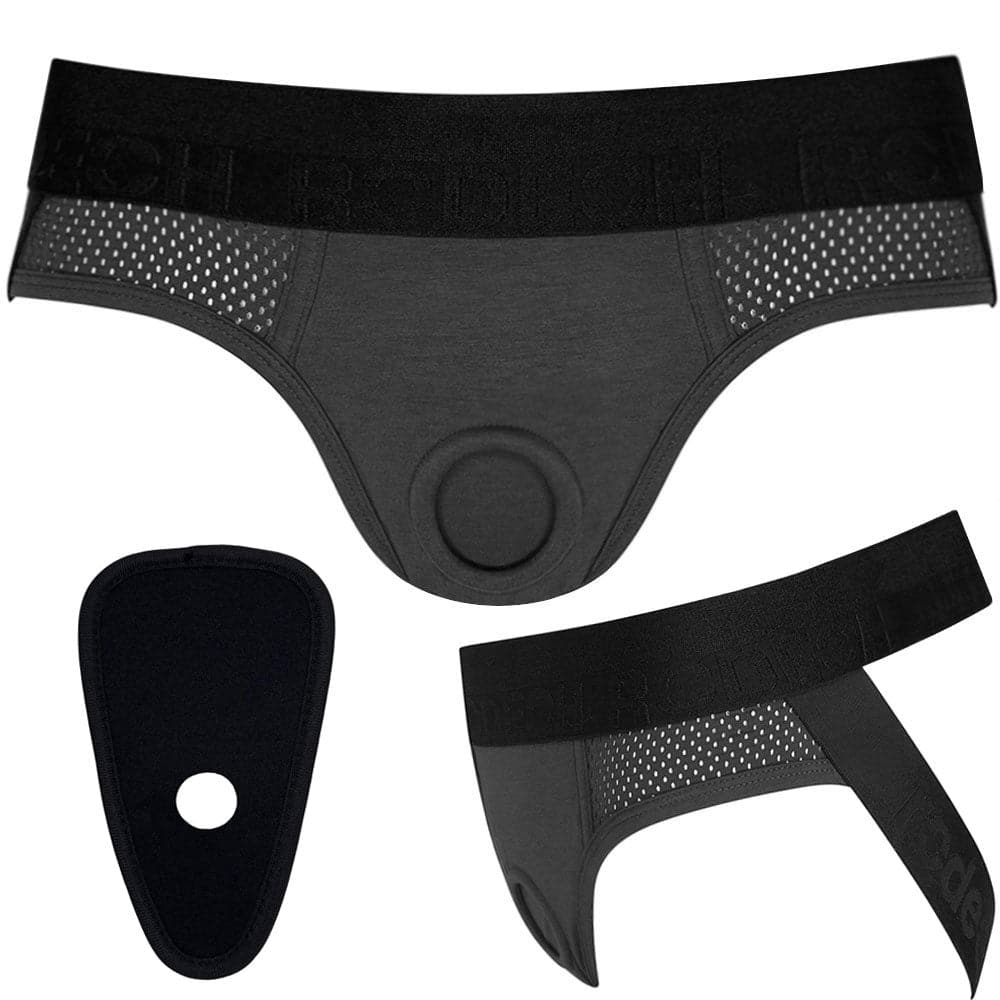 Jock Harness - Black & Gray - RodeoH