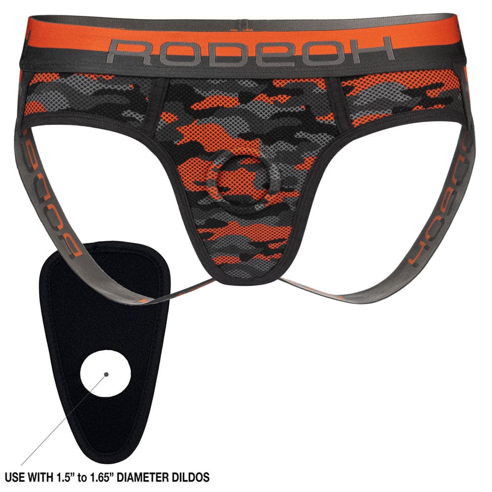 Jock Harness - Orange Camo - RodeoH