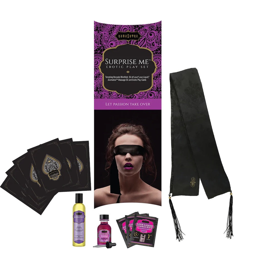 Surprise Me - 5 Piece Erotic Blindfold Playset