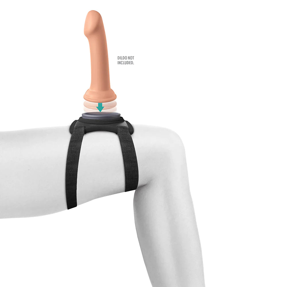 Pipedream Lap strap thigh strap on harness