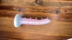 7" Rory Gradient Silicone Dildo - Pink, Purple & Blue
