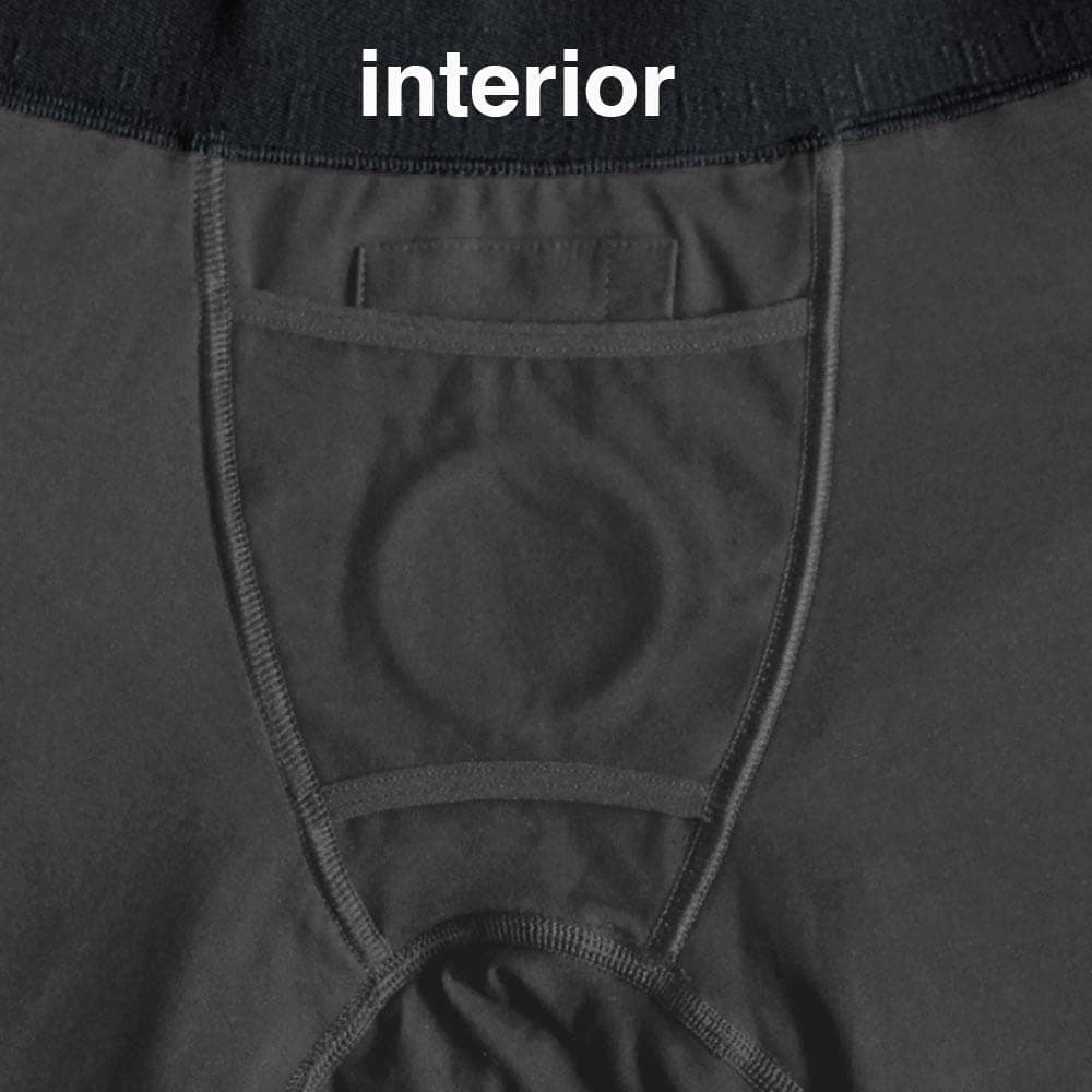 Rise Button Fly Boxer+ Harness - Gray - RodeoH