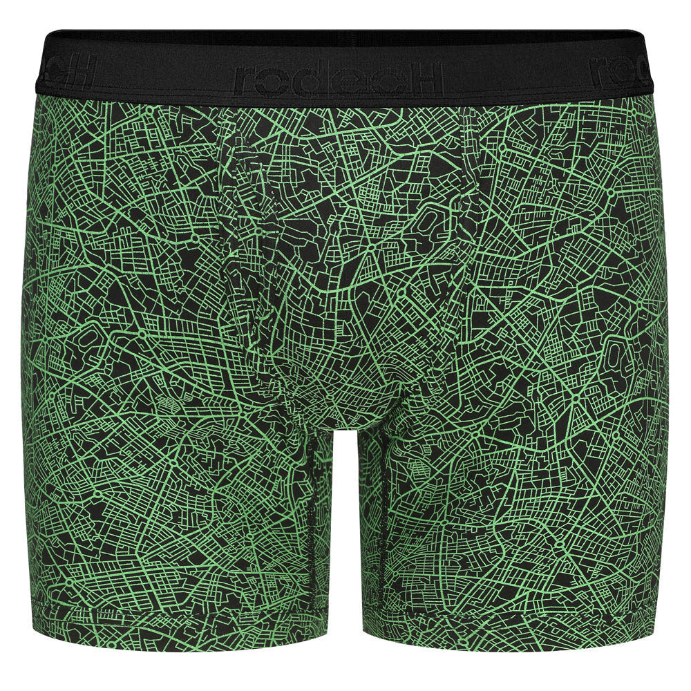 rodeoh 6 inch shift packer underwear geometric green