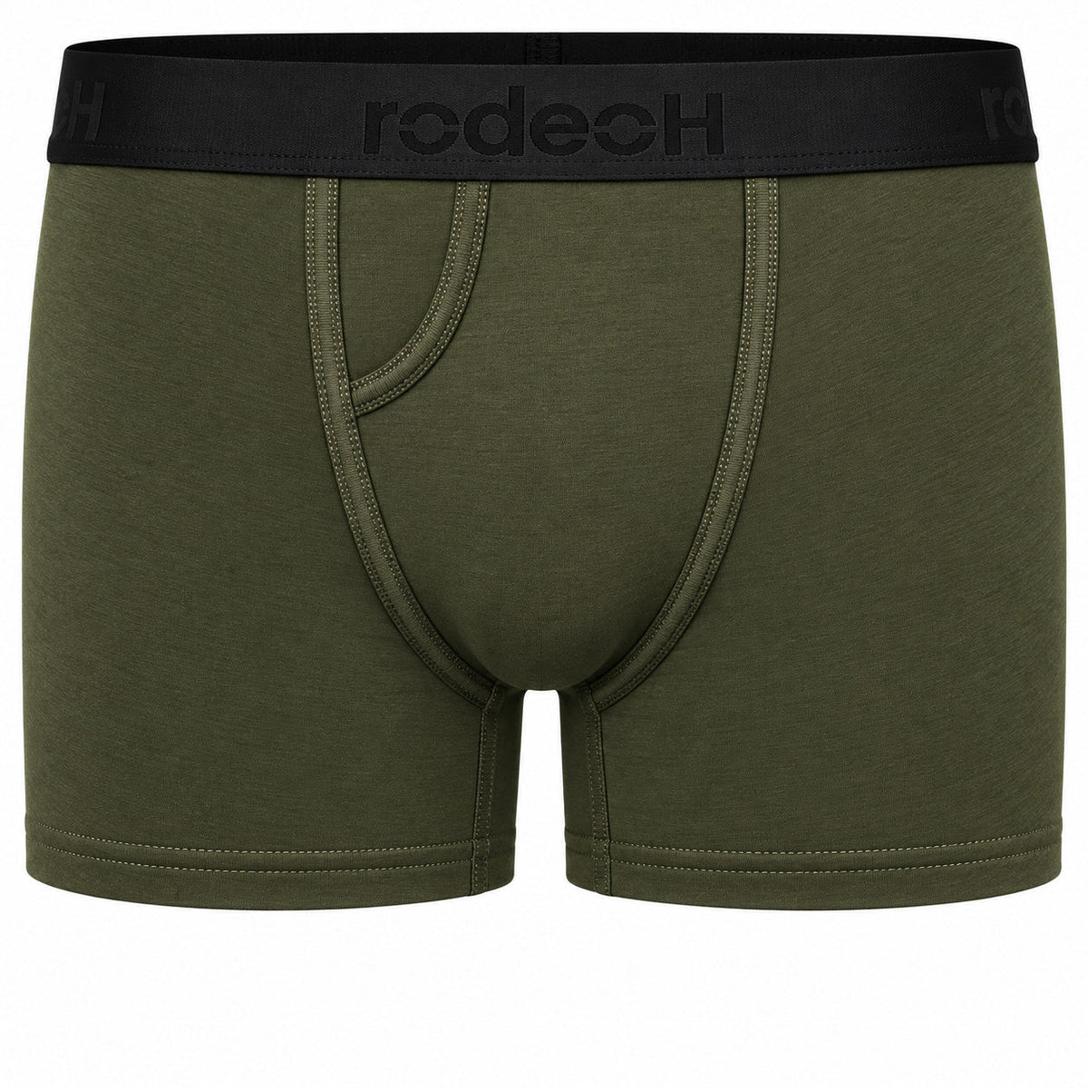 RodeoH Classic Top Loading Packing Boxer in Khaki, front view