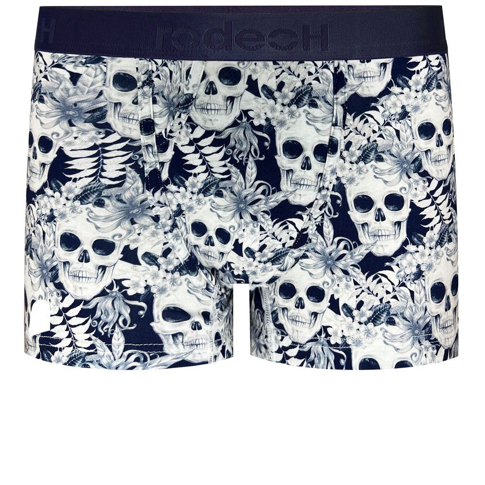 rodeoh ftm packing boxer classic navy skulls