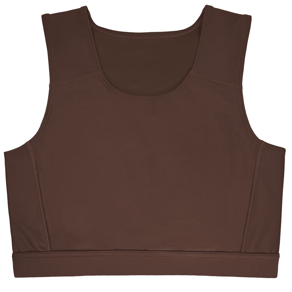 rodeoh compression top chocolate