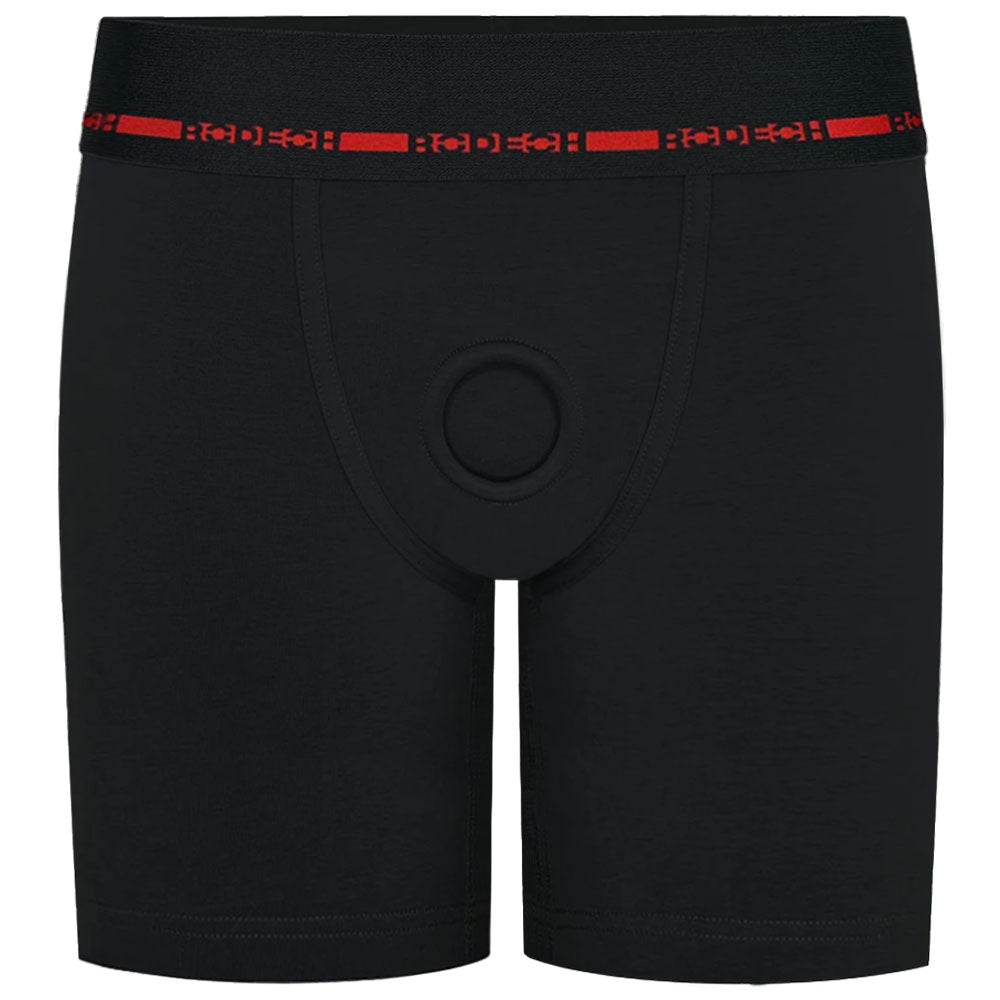 Rise Boxer+ Harness - Black & Red