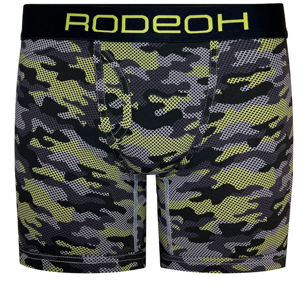 rodeoh shift boxer packer underwear green camo