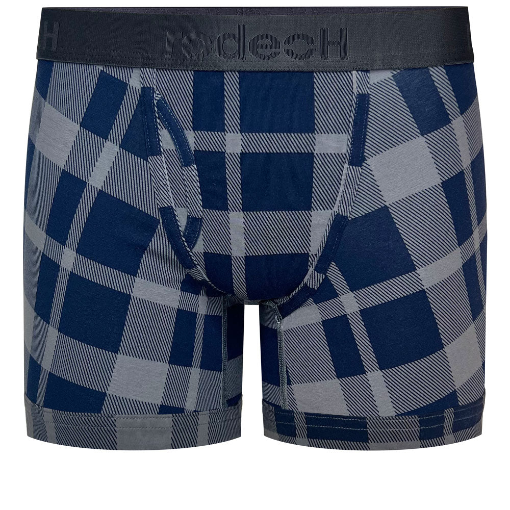 rodeoh top loading underwear blue gray plaid