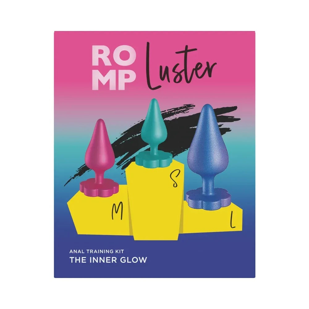Romp silicone 3 pack anlal plugs luster box