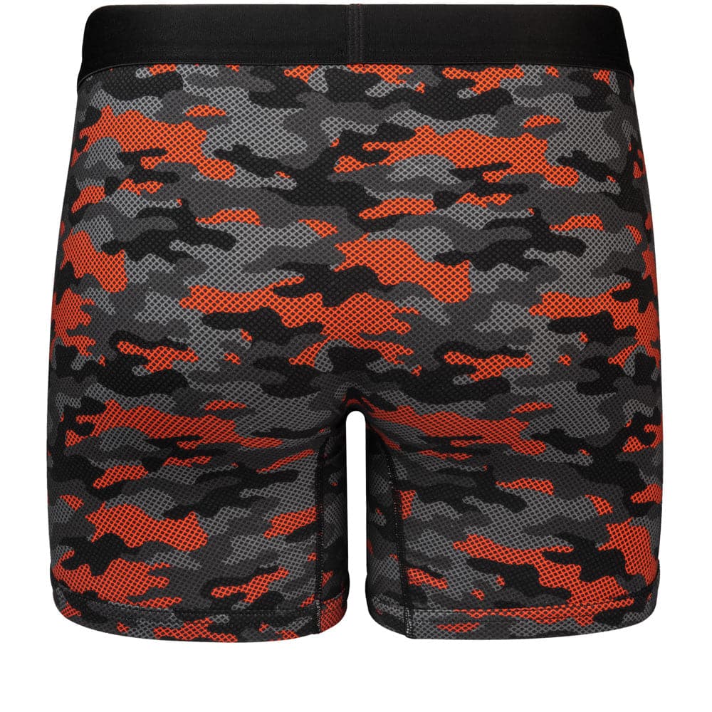 Shift 6" Boxer Packer Underwear - Orange Camo - RodeoH