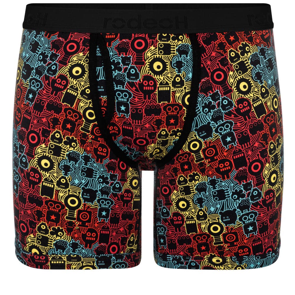 Shift 6" Boxer Packer Underwear - Robots - RodeoH