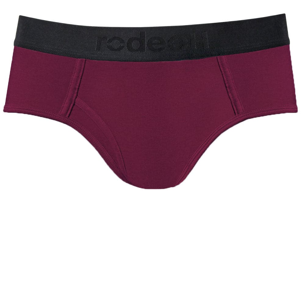 Top Loading Brief Packing Underwear - Claret - RodeoH