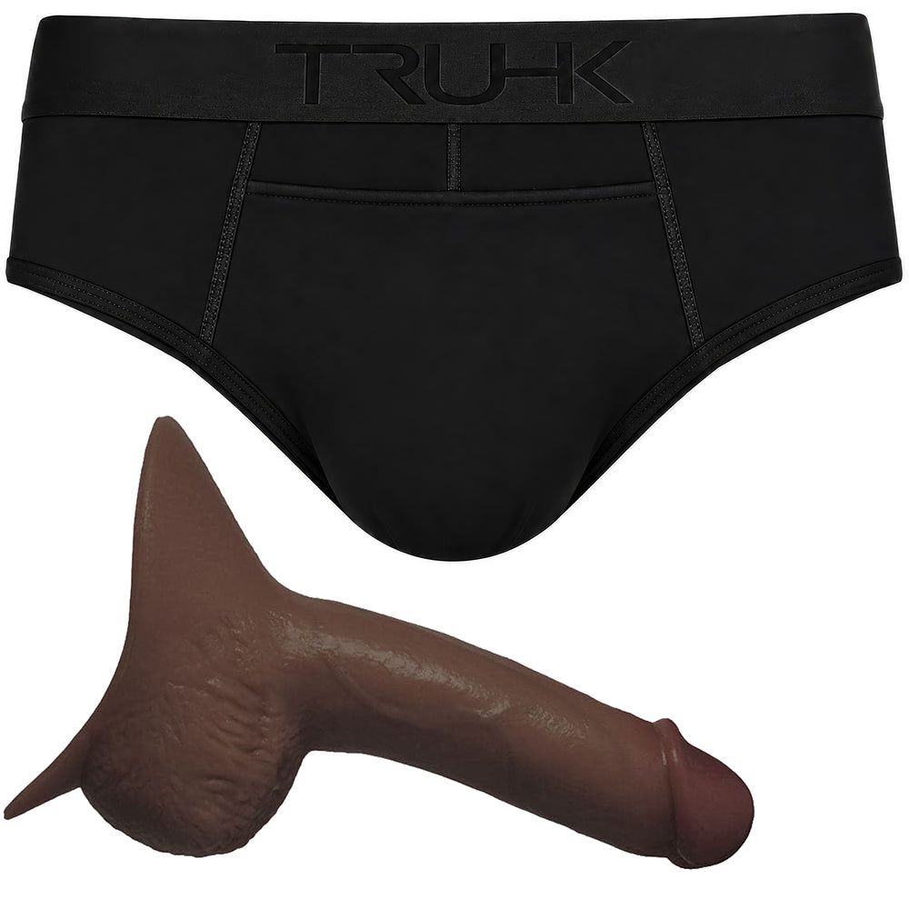 TRUHK Black Brief with SoReal Moby STP in Chocolate
