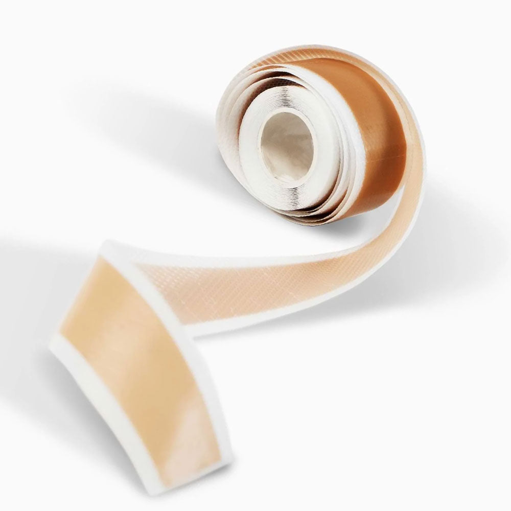 uniques  silicone scar tape starting to un roll